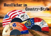 Handfächer im Country Stil